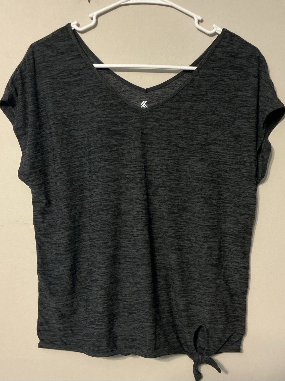 Kyodan Charcoal Gray T-Shirt W/Tie